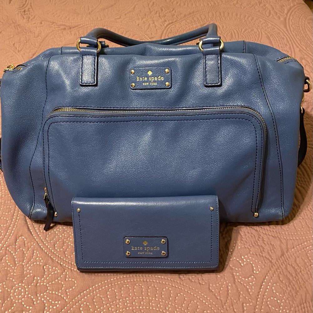 Kate Spade purse with matching wallet - Picture 1 of 2